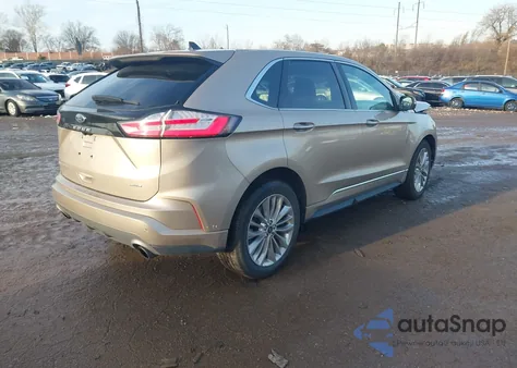 2021 Ford Edge Titanium from USA, damaged, VIN 2FMPK4K99MBA48723